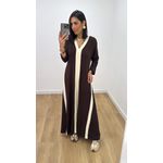 Vestido Irene Marrom