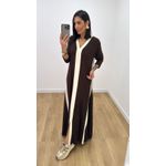 Vestido Irene Marrom