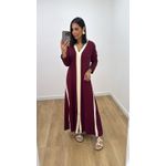 Vestido Irene Vinho