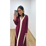 Vestido Irene Vinho