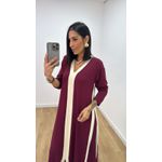 Vestido Irene Vinho