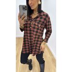 Camisa Emma Xadrez Marrom