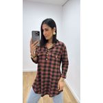 Camisa Emma Xadrez Marrom