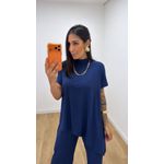 Conjunto Assimétrico Azul