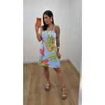 Macaquinho Laura Estampado Azul 2