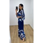 Vestido Talita Estampado Azul