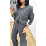 Conjunto Melina Grafite