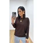 Blusa Bela Marrom