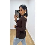 Blusa Bela Marrom