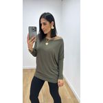 Blusa Bela Verde Militar