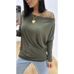 Blusa Bela Verde Militar