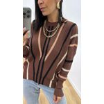 Blusa Dominique Marrom