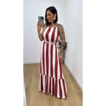Vestido Shantal Terracota