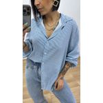Camisa Inês Azul