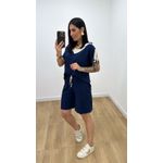 Conjunto Adriana Azul Marinho
