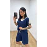 Conjunto Adriana Azul Marinho
