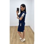 Conjunto Adriana Azul Marinho