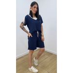 Conjunto Adriana Azul Marinho