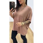 Blusa Beatriz Caqui