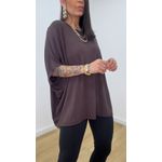 Blusa Beatriz Marrom