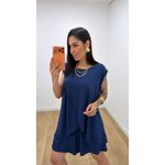 Conjunto Pétala Azul Marinho