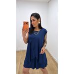 Conjunto Pétala Azul Marinho