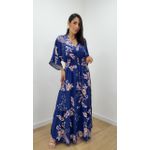 Vestido Talita Estampado 5 Azul