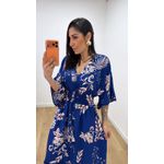 Vestido Talita Estampado 5 Azul