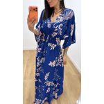 Vestido Talita Estampado 5 Azul