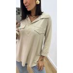 Camisa Emma Nude Claro