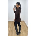 Blusa Ponta Marrom