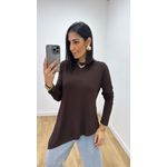 Blusa Ponta Marrom