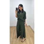 Conjunto Juliana Estampado Verde Militar 2