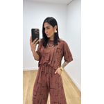 Conjunto Juliana Estampado Marrom 2