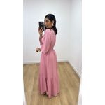 Vestido Talita Poá Rose