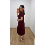 Vestido Norma Vinho