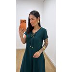 Vestido Norma Verde Folha