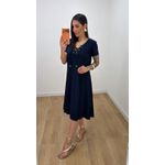 Vestido Norma Azul Marinho