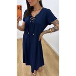 Vestido Norma Azul Marinho