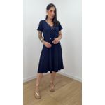 Vestido Norma Azul Marinho