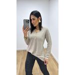 Blusa Flóra Areia