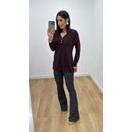 Blusa Flóra Marrom