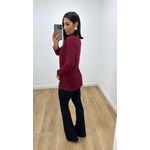 Blusa Flóra Vinho