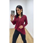 Blusa Flóra Vinho
