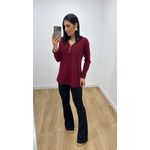 Blusa Flóra Vinho