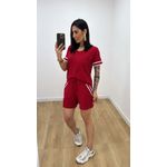 Conjunto Short Nívea Vermelho