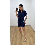 Conjunto Short Nívea Azul Marinho