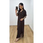 Vestido Jordana Marrom