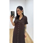 Vestido Jordana Marrom
