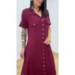 Vestido Jordana Vinho